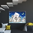 thumbnail image 4 of Diamante pintura oso pequeño pingüino 5D completo redondo resina Rhinestone DIY imagen Hugtrwg Para estrenar, 4 of 9