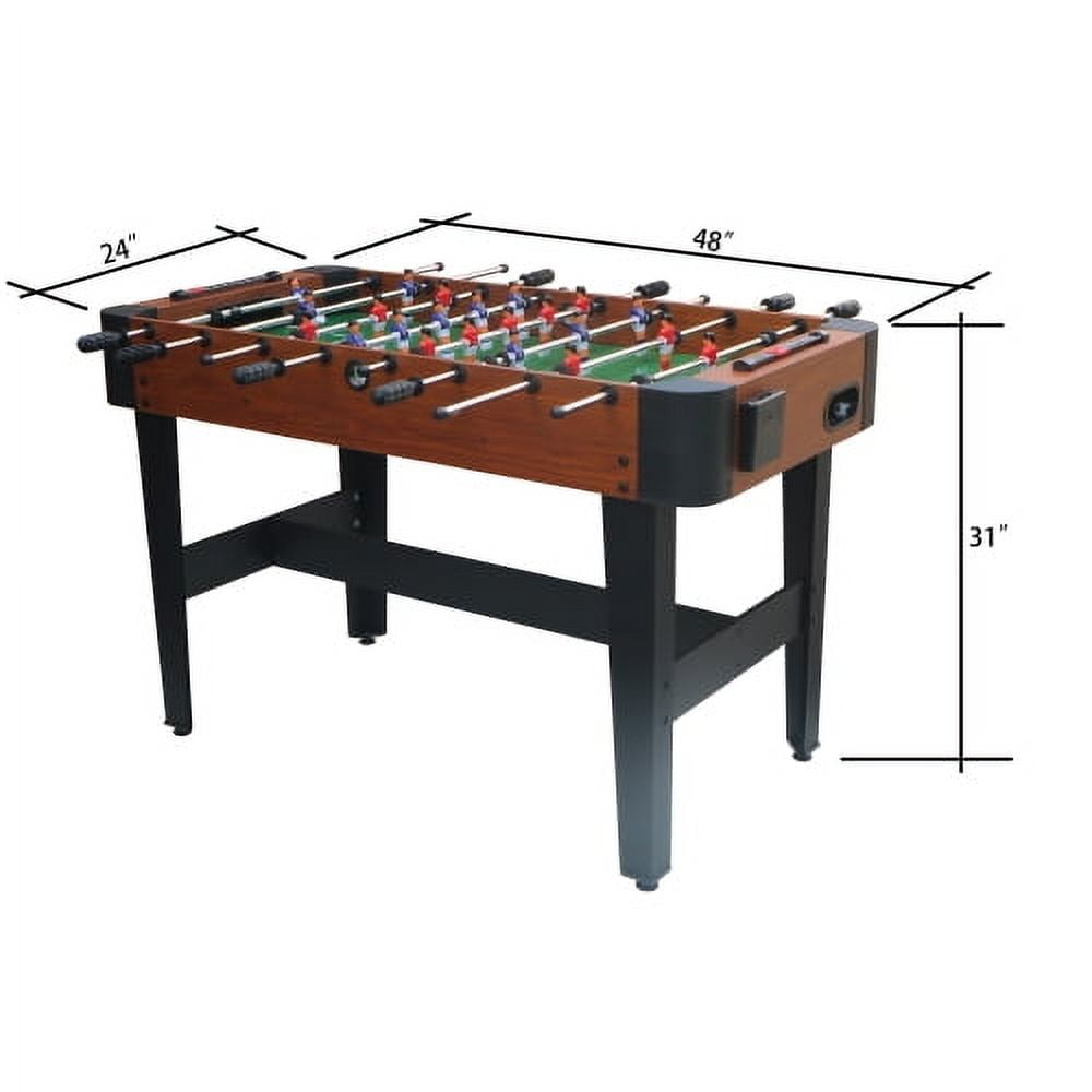 ACE-SPORTS, 1-YEAR-WARRANTY, 48"L x 24"W x 31"H, soccer table, foosball table, football table, game table, table soccer, table football, Children's game table, table games