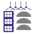 thumbnail image 1 of Compatible con Eufy By Anker, Robovac X8 (4 cepillos + 3 filtros + 3 trapeadores), 1 of 5