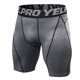 thumbnail image 3 of Bermudas Pack de 3 pantalones cortos de compresión para hombre ropa interior de entrenamiento activo YEL Bermudas, 3 of 7