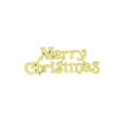 thumbnail image 3 of 10/1 piezas de adornos de letrero de Feliz Navidad, colgante de letra de Navidad de plata dorada y feliz año nuevo para el árbol de la casa, adorno colgante para puerta, 3 of 5