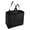 Black, variant on Tote Bags for Everyday Use - Sturdy Reusable Tote Bags - by Mato and Hash - Black CA2950