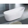 thumbnail image 5 of 68 inch White Oval Acrylic Free Standing Soaking Bathtub, 5 of 8