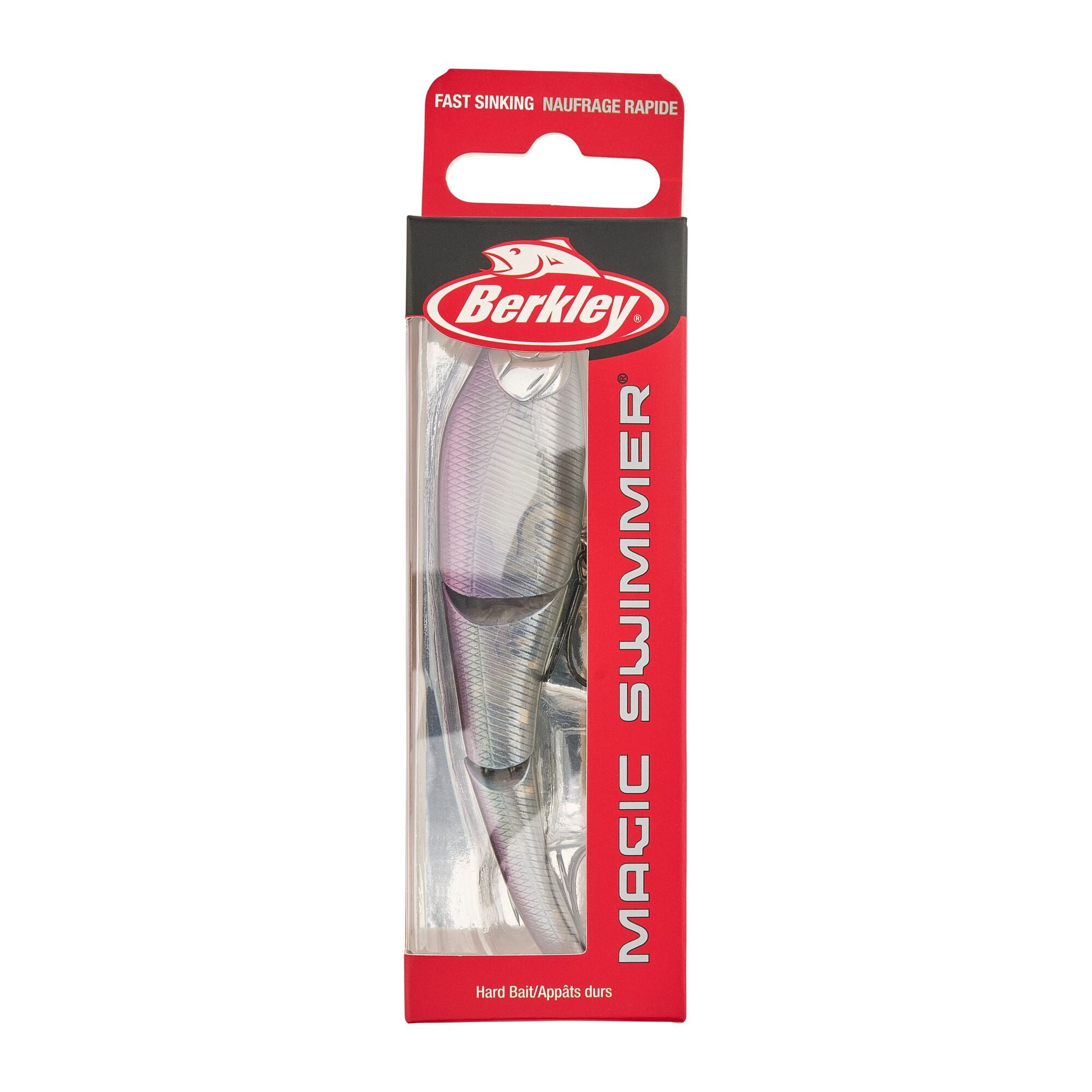 Berkley Magic Swimmer® Freshwater, 4.4 in, Swimbaits, Purpsicle (1 Count)