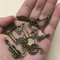 thumbnail image 2 of 70 Unids retro music Note Charms Beads Colgante para DIY Craft Colgantes Collar Pendiente Llavero Fabricación de Joyas Accesorios Macarena Allay Music Charms Colgantes, 2 of 8