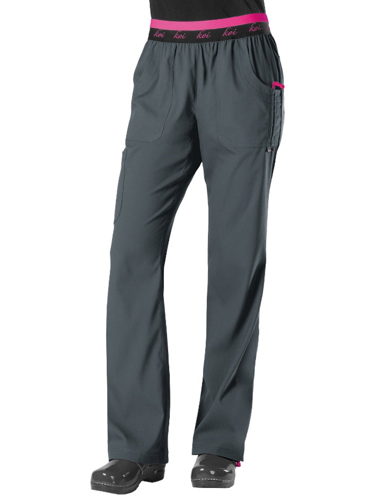 koi Lite Women's Spirit Logo Elastic Waistband Scrub Pant