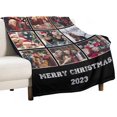 thumbnail image 3 of Personalised Blankets for Adults, Personalised Photo Blankets, Custom Blanket with Pictures, Personalised Gifts for Women Men, Personalised Birthday Gifts for Best Friends, 3 of 6