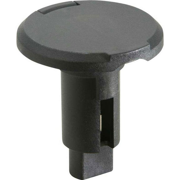 Attwood 910R2PB-7 LightArmor Black Round Series 2-Pin Plug-In Base