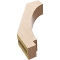 thumbnail image 6 of Ekena Millwork 3"W x 10"D x 14"H Imperial Rough Cedar Woodgrain TimberThane Knee Brace, Primed, 6 of 6