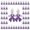 Purple, variant on Ribbon Bow Emblem Pins & Brooches, Metal Green