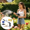thumbnail image 6 of WWV High Pressure Hose Nozzle Sprayer Multi Function Water Jet with 3 Spray Modes Fits 1/2 and 3/4 Hoses for Car Wash Garden Patio Window Cleaning Kit, 6 of 7