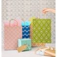 thumbnail image 5 of 12 Pack 13" Large Kraft Paper Gift Bags Assortment with Tissue Paper & Handles, 12 Unique Solid & Geometric Pattern Designs for Birthdays, Anniversary, Father's Day, Holidays and Other Occasions, 5 of 7