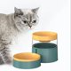thumbnail image 3 of Tazones para Mascotas de Plástico, Alimentador de Mascotas Doble , Pequeño Perro Medio Gato Alimentación de Agua para Beber Bowls Holder F - Verde Salvador Gatos Beber Cuencos, 3 of 7