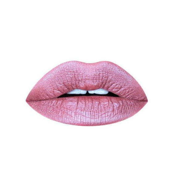 Aromi Metallic Liquid Lipstick | Dusty Pink  Lip Color for Women, Shimmery Finish, Long-lasting (Fairy Tale)