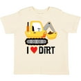 thumbnail image 3 of Inktastic Construction Truck I Love Dirt Boys or Girls Toddler T-Shirt, 3 of 5