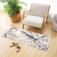 thumbnail image 2 of Coolnut Vintage Floral Birds Bath Mat, Dry Quickly Non Slip Absorbent Bath Rug, Soft Living Room Bedroom Home Floor Mats, Bath Mats for Bathroom, Tub and Shower 20" x 39" Home Decor, 2 of 7