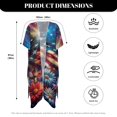 thumbnail image 6 of HELLHERO Stylish Bathing Suit Cover Up for Beach Polyester Lightweight Beach Kimono Butterfly Starry Sky Pattern, 6 of 6