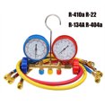 thumbnail image 3 of IKemiter Refrigerant Charging Hoses with Diagnostic Manifold Gauge Set for R410A R22 R404 Refrigerant, 3 of 7