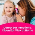 thumbnail image 4 of Zyrev ZetaLife Otoscope - Ear Scope with Light, Ear-Infection Detector, Pocket Size (Pink Color), 4 of 4