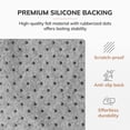 thumbnail image 7 of Anji Mountain 36" x 48" Bamboo Chair Mat for Carpet and Hard Floor, 5mm - Rectangular with Lip, Walnut, 7 of 7