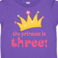 thumbnail image 4 of Inktastic 3rd Birthday Princess I'm Three Girls Toddler T-Shirt, 4 of 5