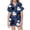 Navy&&100, variant on CONROSES Girls Halloween Pajamas Hallowmas Pumpkin Ghost Graphic Short Sleeve Pjs Tops Shorts Loungewear Sets Cozy Nightwear Sleepwear