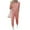 Pink, variant on Pavied Two Piece Sets,Lounge Sets,Women's Two Outfit Short Sleeve Pullover With Drawstring Long Pants Tracksuit Jogger Set,Matching Sets,Womens Sweatshirt,Tracksuit for Women,Fall Outfits,Dark Gray M