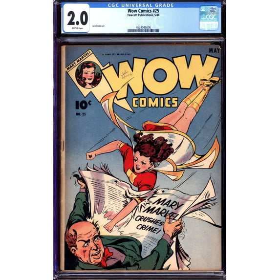 Wow Comics #25 - CGC 2 Comic Book