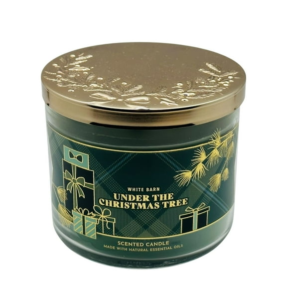 Bath and Body Works Under the Christmas Tree Scented 3-Wick Candle (14.5 OZ / 411 G)