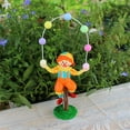 thumbnail image 6 of Funny Circus Clown Sculpture,Garden Joker Statues, Acrobatics Clown Sculptures,Circus Figurines Home Decor for Indoor Outdoor,Gift Ideas Bookshelf Desktop Clowns Statues, 6 of 9