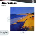 thumbnail image 4 of Stupell Industries Contemporary Complimentary Coast Seascape Canvas Art, 24 x 24, by Walker Noble, 4 of 8