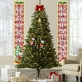 thumbnail image 6 of Uutvery Seasonal Couplet Door Curtain with Christmas Lights, 12x71 Inch Illuminated Decoration for Holiday Party and Home Festive Atmosphere, 6 of 6