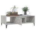 thumbnail image 2 of vidaXL Coffee Table Concrete Grey 103.5x60x35 cm Engineered Wood, 2 of 5
