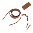 thumbnail image 4 of Unique Bargains 1 Pc Adjustable Waist Belt Elegant Knotted Adjustable Waist Cord Brown, 4 of 6