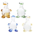 thumbnail image 1 of 4 Uds estatuilla de pato de cristal decoración de pato Adorable decoración de escultura de Animal de cristal de escritorio, 1 of 7