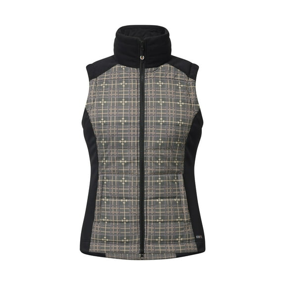 Kerrits Bits of Plaid Quilted Vest (EQ Plaid, XS)