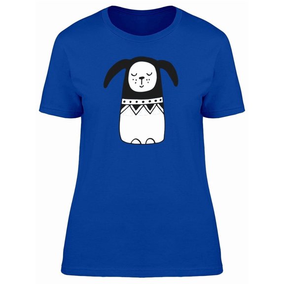 Cute Cartoon Puppy Tee Women's -Image by Shutterstock