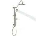 thumbnail image 2 of Pulse ShowerSpas Kauai III Shower Head Handheld Retro Spa System, Brushed Nickel, 2 of 5