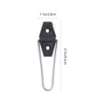 thumbnail image 3 of Shisuyan Multiple Frame Holder Stand Black 5Pcs 3.73X1.10X0.20Inch, 3 of 8