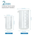 thumbnail image 3 of Easyworkz Borosilicate Glass Replacement Beaker for 12oz French Press Coffee Maker, 3 of 7
