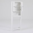 thumbnail image 3 of White Wood Space Saver Bathroom Cabinet, 3 of 5