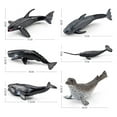 thumbnail image 3 of 12PCS Mini Sea Toys for Kids Plastic Sea Animals Figurines Simulation Ocean Animals Model Decoration, 3 of 6