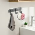 thumbnail image 5 of Pxyqht Wall Mounted Clothes Hook, No Drilling Hook, Aluminum Alloy Bathroom Hook, Adhesive Hat Hook, Ideal for Home Organization, 5 of 6