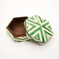 thumbnail image 3 of Expobazaar Decorative Box | Wooden Hexagon Storage Box | 6.5x6.5x3", 3 of 4