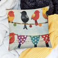 thumbnail image 2 of Bird Outdoor Square Indoor Decorative Throw Pillows, 2 of 5