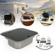 thumbnail image 2 of Kit de lavabo para lavado a mano de acero inoxidable con grifo para caravana y autocaravana, 2 of 11