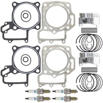 Niche Stock Piston Gasket Spark Plug Kit for Kawasaki KFX700 13001-1658 MK1011897