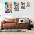 thumbnail image 5 of Funny Watercolor Adorable Miniature American Shepherd Peeking Through Torn Paper Effect Vertical Matte Canvas Poster MAS Dog Lover Gifts Wall Art Home Decor - 00026, 5 of 5