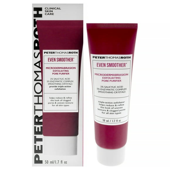 Purificador de poros exfoliante con microdermoabrasión Even Smoother de Peter Thomas Roth para mujeres - Exfoliante de 50 ml