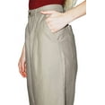 thumbnail image 4 of American Apparel Women's Twill Pleated Pant, Vintage Khaki, 26W/27L, 4 of 7